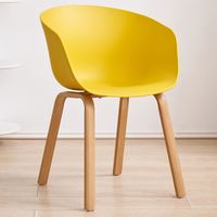 Chaises de salle à manger en plastique PP modernes pour restaurant, café, cuisine – Vente en gros à prix réduit