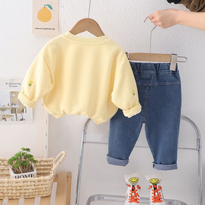 BOTTCOOLA all'ingrosso abbigliamento confortevole per bambini autunno e inverno Chic tessuto occidentale motivo floreale <span class=keywords><strong>vestiti</strong></span> per bambini per ragazze - Product Image 5