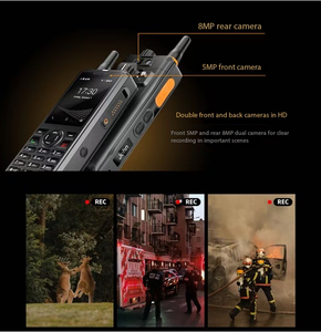 Intercomunicador Inalámbrico Inteligente <span class=keywords><strong>Zello</strong></span> con NFC, 4G, Alcance Ilimitado, para Red Pública, Pantalla de 2.4 Pulgadas - Product Image 2
