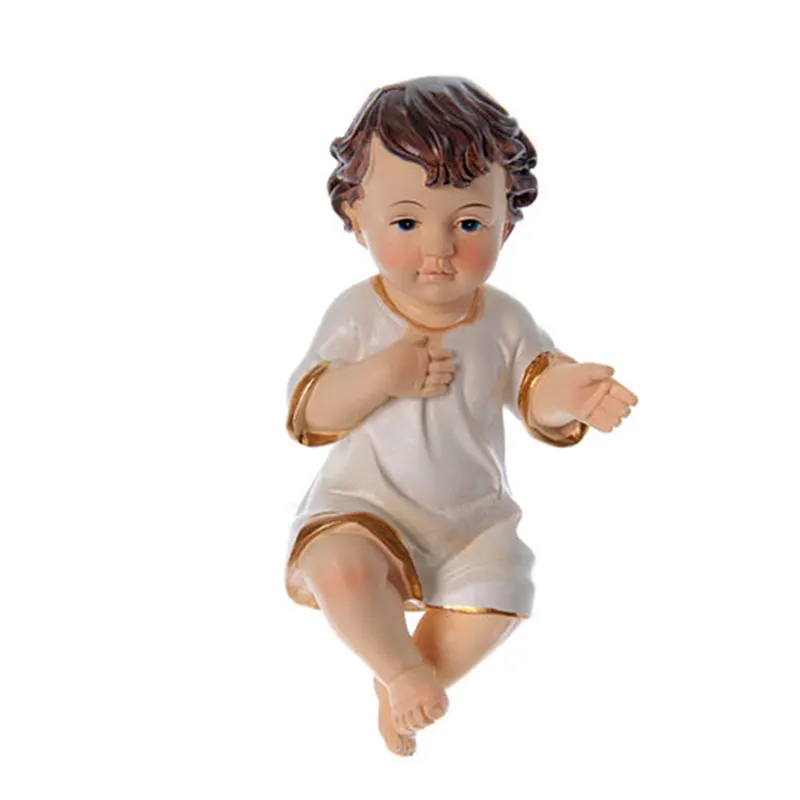 Wholesale Resin Jesus Baby Figurine Handで塗装