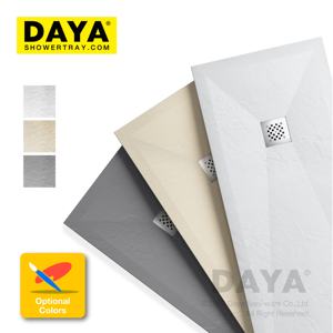 Receveur de <span class=keywords><strong>douche</strong></span> de style italien en fibre de verre avec drain sur mesure - Product Image 6