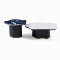 Table basse en bois décorative en promotion pour la maison, le bureau ou la salle à manger – Design simple, table basse ronde en bois, table basse moderne en bois