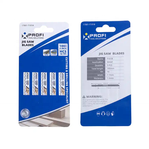 Hoja de sierra de calar <span class=keywords><strong>con</strong></span> vástago en T T101B, hoja de calar, <span class=keywords><strong>corte</strong></span> limpio de madera - Product Image 2