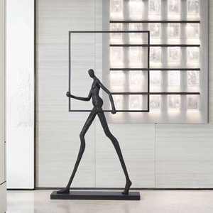 Lámpara <span class=keywords><strong>de</strong></span> <span class=keywords><strong>Pie</strong></span> <span class=keywords><strong>de</strong></span> Escultura <span class=keywords><strong>de</strong></span> Arte <span class=keywords><strong>Italiano</strong></span>, Lámpara <span class=keywords><strong>de</strong></span> <span class=keywords><strong>Pie</strong></span> Creativa <span class=keywords><strong>de</strong></span> Gran Tamaño para Vestíbulo <span class=keywords><strong>de</strong></span> Hotel, Sala <span class=keywords><strong>de</strong></span> Exposiciones - Product Image 5