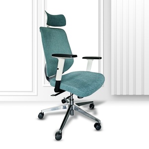Wholesale Manufacturer High Back Swivel Ergonomic Design <b>Computer</b> Revolving Mesh Fabric <b>Office</b> Chair Wheels - Product Image 1