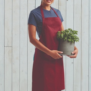 Custom LOGO Silver Cotton Long <b>Bib</b> <b>Apron</b> Durable Polyester Chef Kitchen Salon Canvas Barber Adjustable Denim <b>Apron</b> - Product Image 5
