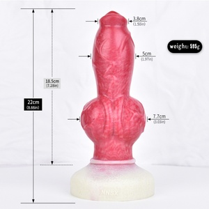 Vibrador NNSX Big Knot Dog con Control Remoto, Dildo, Tapón Anal para Mujeres, Estimulador de Clítoris, Masajeador, Juguetes Sexuales para Adultos - Product Image 6