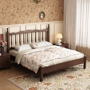 <span class=keywords><strong>เตียง</strong></span>ขนาดควีนไซส์ทำจากไม้เนื้อแข็งแบบอเมริกันวินด์เซอร์สไตล์ฝรั่งเศสดีไซน์ย้อนยุคพร้อม<span class=keywords><strong>ที่</strong></span>เก็บของไฟหรูหราขนาด1.81.5เมตรเฟอร์นิเจอร์ภายในบ้านทำจากไม้เนื้อแข็งทั้งหมด - Product Image 2