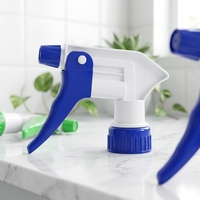 Pulvérisateur à gâchette anti-refoulement de pointe, anti-colmatage, à joint étanche et buse réglable