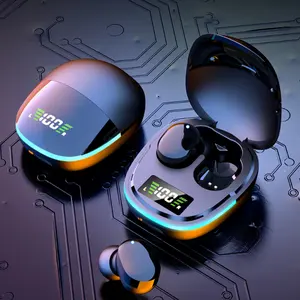 2022 Baru HiFi G9S TWS Earbud Gaming Desain Alien In Ear Ponsel TWS Headset 3D Surround Stereo Earphone Nirkabel