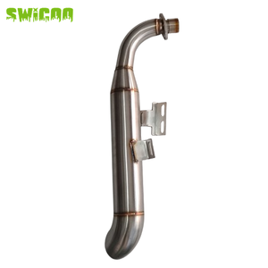 Tuyau d'échappement de course en acier inoxydable SWICOO pour motos Honda Z50 Z50A Z50 Gorilla <span class=keywords><strong>Skyteam</strong></span> - Product Image 3