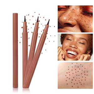 Stylo à taches de maquillage personnalisé, facile à utiliser, séchage rapide, imperméable, certifié CE, stylo à taches de rousseur hautement pigmenté, vegan, tampon liquide pour eye-liner - Product Image 2