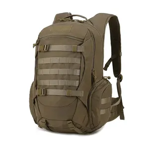 Mochila de acampamento camuflada para caminhadas, mochila de academia 35L personalizada com novo design para caminhadas
