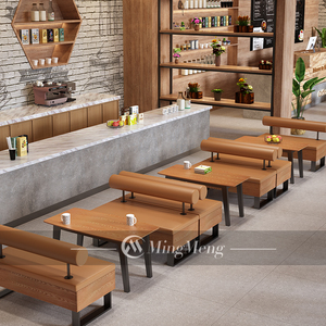 Nouvelle Arrivée Mobilier de Restaurant Style Café Tables et Chaises de Restaurant Tables et Chaises de Café en Métal Fer Table à Manger - Product Image 6