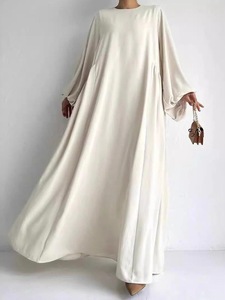Robe longue de style ethnique pour femmes, vêtements modestes, tendance <span class=keywords><strong>TikTok</strong></span>, stock d'usine - Product Image 1