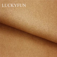 Les couleurs de tissu en daim polyester de haute qualité peuvent être personnalisées pour la fabrication de manteau