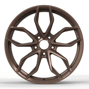 Jantes Corvette VS-5RS forgées sur mesure en bronze satiné, 18-20 pouces, 5x112, 5x114.3, 5x120, déport de 40 mm pour C6, C8, Z06, C7 Stingray, Z51, ZR1 - Product Image 3