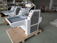 Machine de laminage thermique semi-automatique hydraulique feuille-rouleau, machine de laminage manuelle