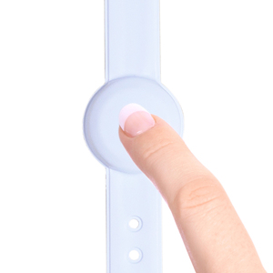 Alerta de corte usable Programable Bluetooth Beacon pulsera impermeable ibeacon para hospital - Product Image 3