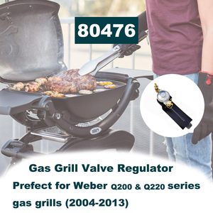 Vanne de régulation de gaz Weber YMGRV80476, réduction de pression manuelle, utilisation domestique en cuisine, facile à installer - Product Image 5
