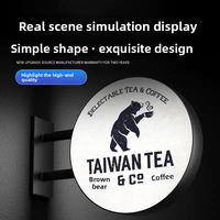 Cadre d'affiche en aluminium ultra fin A1/A2/A3/A4 boîte à lumière LED pour affichage de fenêtre de menu de magasin boîte à lumière publicitaire