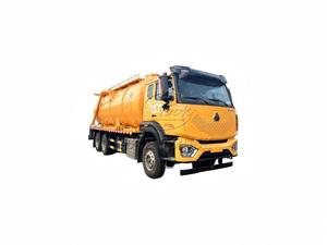 For Sale HOWO Vacuum Suction Truck MAN 350HP, 24m³ Sewage Tank,Rapid Vacuum Generation to Suction Sludge & Sewage Efficiently - Product Image 1
