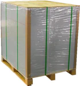 Blatt packung einseitig beschichtetes Duplex karton graues GD2-Papier 200 - 500 gr