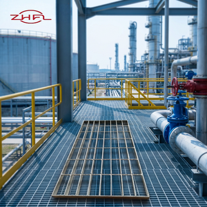 Grille en barres d'alliage d'acier au carbone robuste et durable, fabriquée sur mesure, anti-corrosion, résistante au feu et à l'eau, fournie directement par l'usine - Product Image 3