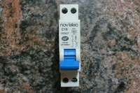 Plc Modular Circuit Breaker 16 Amps 2 Pole Nov'elec 150837 Identical for Warranty Product