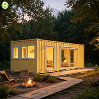 Maison conteneur préfabriquée Goeasy de luxe à structure en acier extensible, maison mobile, cuisine, toilettes, hôtel, salon extérieur, mini-maison