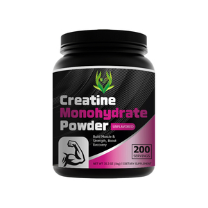 Creatina Monohidrato en Polvo de Marca Propia que Ayuda a Desarrollar Músculo Magro, Aumentar la Fuerza y Acelerar la Recuperación - Product Image 1