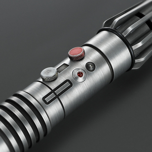 Sabre laser rouge à double lame de <span class=keywords><strong>Darth</strong></span> <span class=keywords><strong>Maul</strong></span> |   Sabre laser en métal robuste effet vieilli pour duels |   Distributeur et agent en gros recherchés - Product Image 6