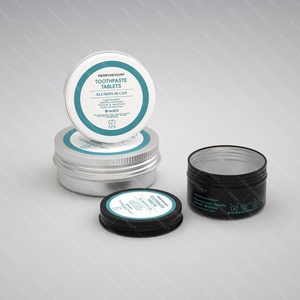 Latas de Aluminio de Grado Alimenticio de 45g, 50g y 60g para Pasta de Dientes, con Tapa de Rosca y Logotipo Personalizado, Envase Metálico para Tabletas Dentales - Product Image 3