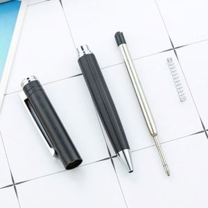 Wholesale 1.0Mm Business Frosted Metal Ballpoint With Custom Logo Hotel Advertising Gift Promotional <b>Pen</b> - Product Image 4
