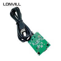Lecteur de codes-barres 1D 2D mini intégré LONVILL Code 128 UPC EAN, carte de développement pour systèmes de vente inverse