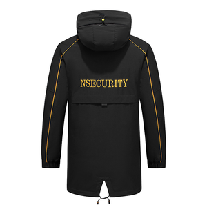 Processus de pressage et de rembourrage sans couture, vêtements d'entreprise ODM, veste longue en duvet pour homme, hiver - Product Image 2