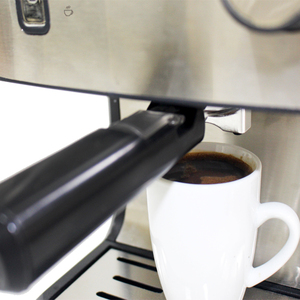 Cafetière Expresso électrique en acier inoxydable avec vapeur de 15 bars Réservoir d'eau de 1.5 <span class=keywords><strong>litres</strong></span> Machine à café - Product Image 2
