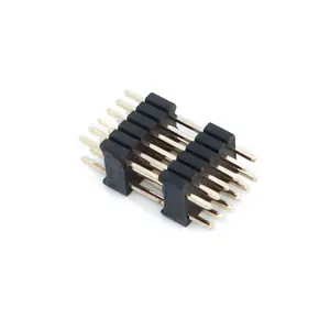 Aangepaste 2pin-40Pin 1.27Mm 2.0Mm 2.54Mm Pitch Dubbele Rij Elektronische Pin Header Connector