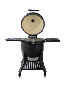 <span class=keywords><strong>Barbecue</strong></span> en céramique noir brillant de 28 pouces, forme œuf, haute pression, style classique, pour cuisine et jardin - Product Image 3