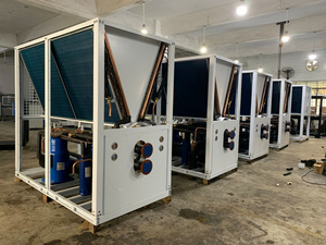Enfriador Vertical de Piso de 4000m/h, Sistema de Refrigeración por <span class=keywords><strong>Aire</strong></span> DX con Bomba Compresora para Fábricas Industriales Ecológicas - Product Image 2