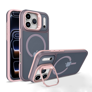 Accesorios para Teléfonos Móviles al por Mayor, Fundas Magnéticas de TPU para iPhone 11-17 Pro Max, Protección Completa de 360 Grados, Diseño de Paisaje Urbano - Product Image 5