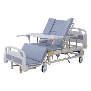 Cama de enfermería Baoxin de longitud completa con ajuste manual del respaldo de 0 a 85 grados para ancianos y pacientes paralizados - Product Image 2