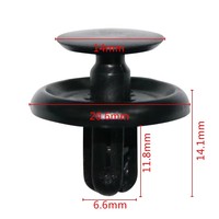 Clips de fixation à enfoncement Jiumail pour automobile, en POM, nouveaux fixateurs pour voitures, modèle 10993