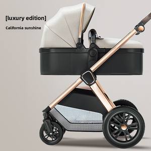 Poussette légère à vue haute pliable en alliage d'aluminium réversible pour nouveau-nés (0-6 mois) - Product Image 6