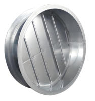 Clapet anti-retour circulaire galvanisé personnalisable Clapet anti-retour unidirectionnel circulaire Conduit de ventilation Terminal HVAC
