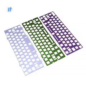 Hot Selling CNC Machining Services Custom Aluminum Anodized <strong>Keyboard</strong> Housing Plate Low Price Mechanical <strong>Keyboard</strong> Customized - Product Image 3