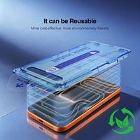 Protection d'écran en verre trempé anti-poussière HD anti-espion anti-rayures pour iPhone 17 16 15 14