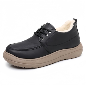 New High Quality Track Sneaker <strong>Men</strong> Elevator Black Microfiber Upper Lace-up Casual <strong>Shoes</strong> Branded Height Increasing EVA Mesh - Product Image 2