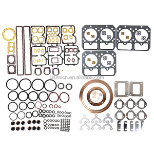 IZUMI S6D155 Diesel <b>Engine</b> Cylinder Head Gasket Set 6128-K1-9901 6128K19901 Upper Gasket Set - Product Image 1