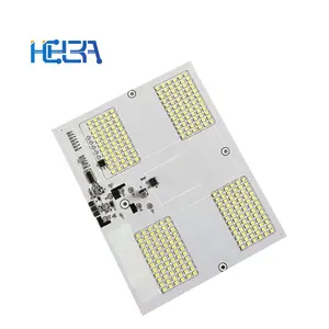 PCB Aluminium Substrat Fr4 Otomotif PCB Listrik dengan Hitam Soldermask Schematic Diagram Berpengalaman